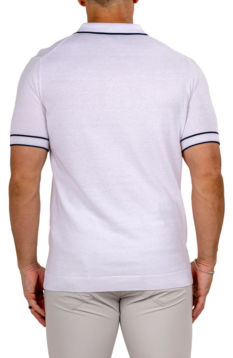 Maceoo Marthy White Polo, Alternate, color,