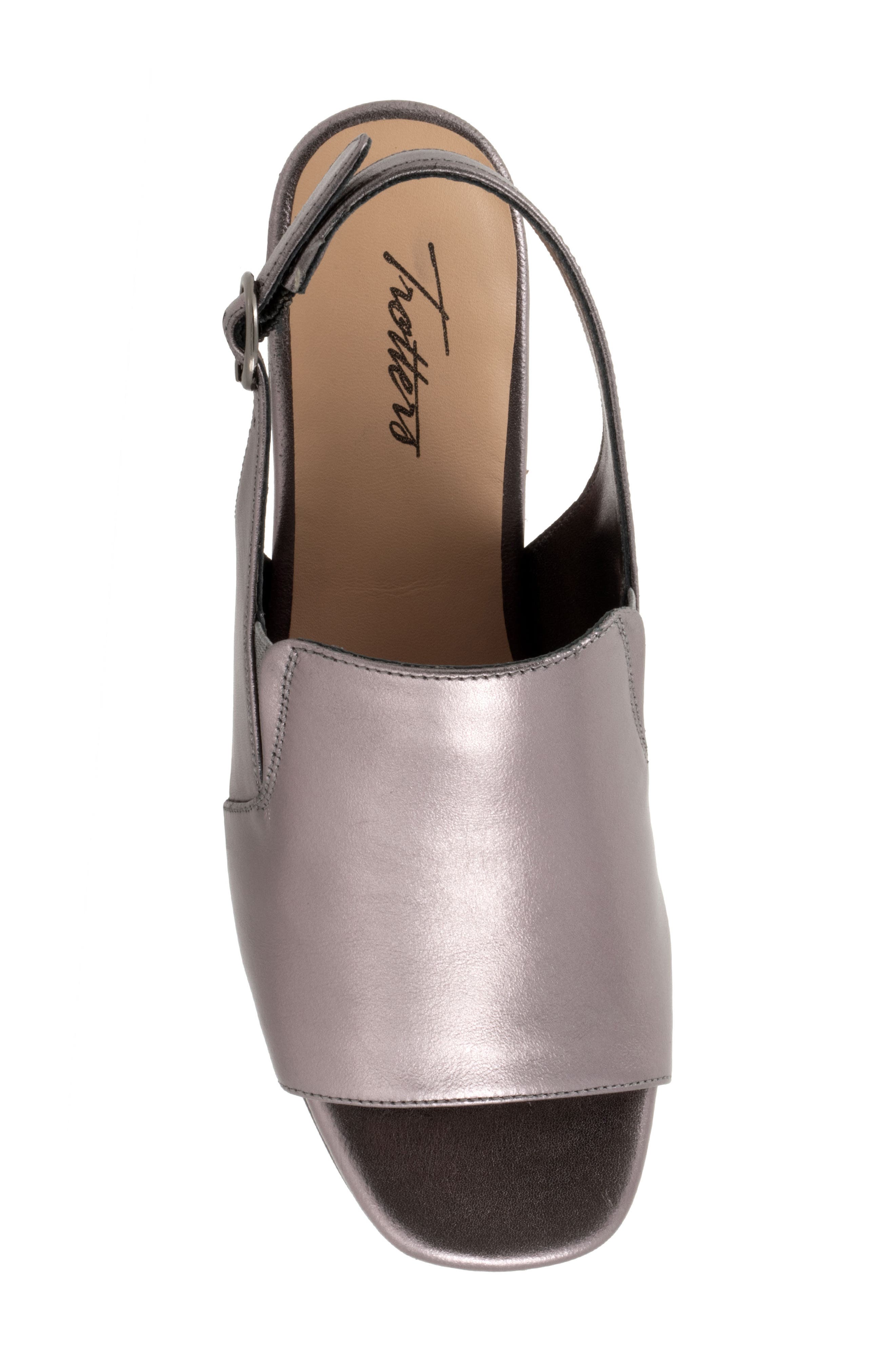 Trotters Nila Slingback Sandal, Alternate, color, Pewter