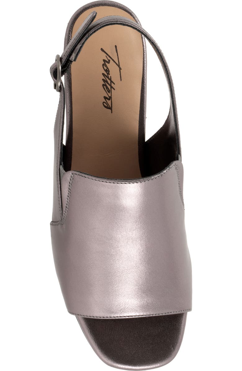 Trotters Nila Slingback Sandal, Alternate, color, Pewter