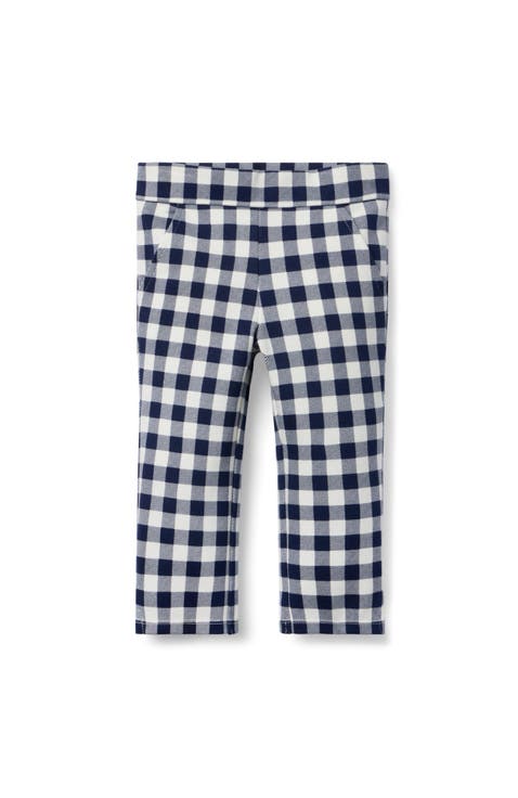 Gingham Ponte Pant (Infant)