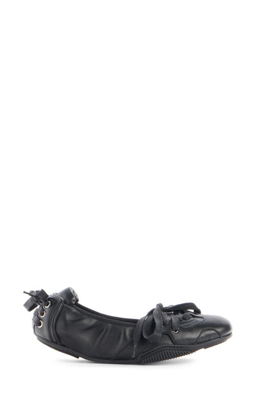 Acne Studios Bilaria Ballerina Flat In Animal Print