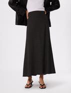 Whistles Mini Spot Maxi Skirt