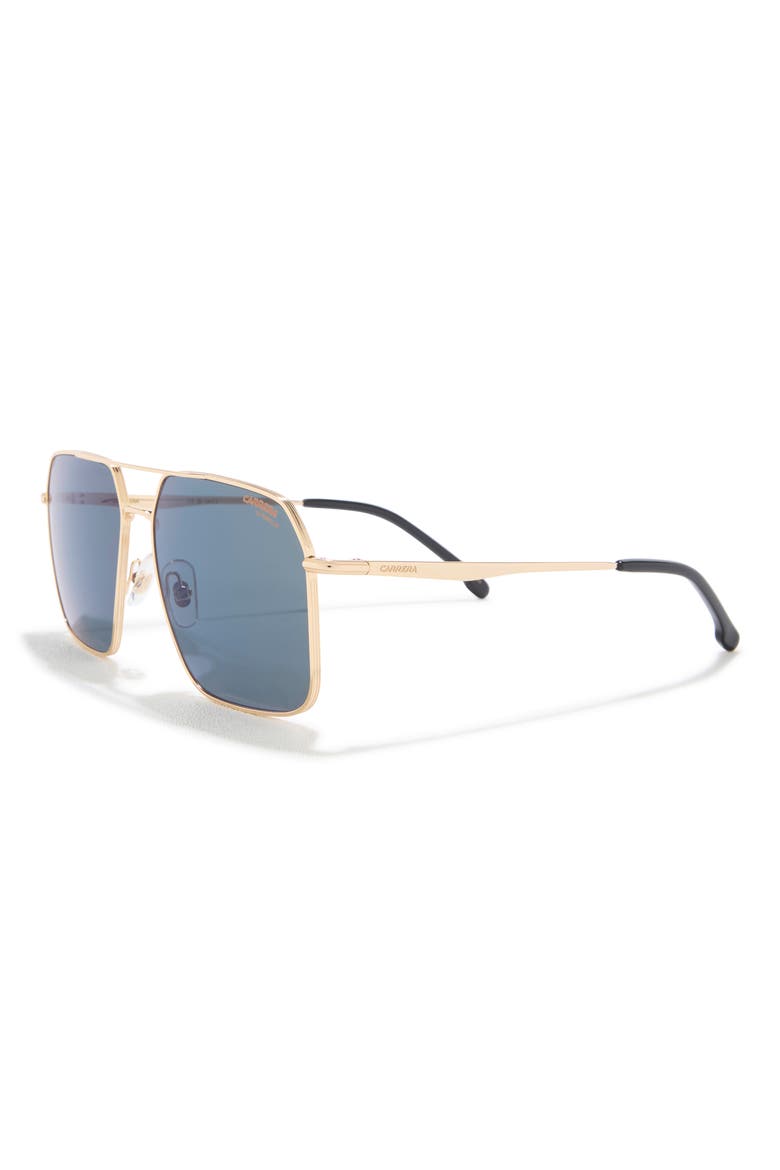 59mm Navigator Sunglasses, Alternate, color, GOLD