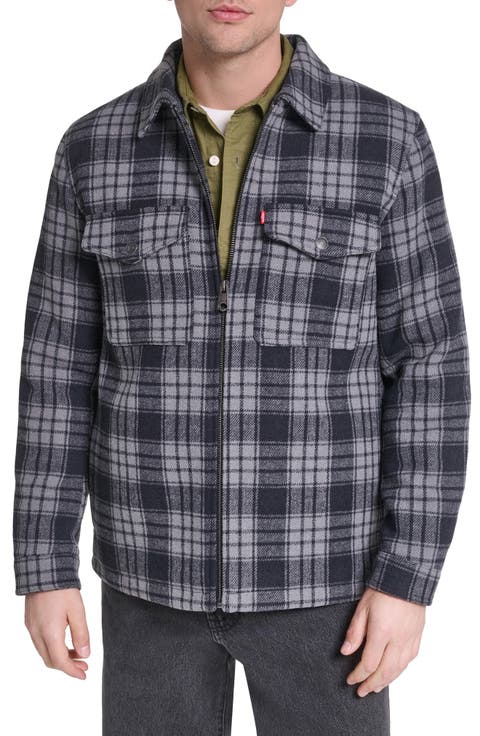 Zip Front Shacket