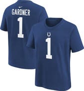 Nike Youth Nike Ahmad Sauce Gardner Royal Indianapolis Colts Player Name & Number T-Shirt