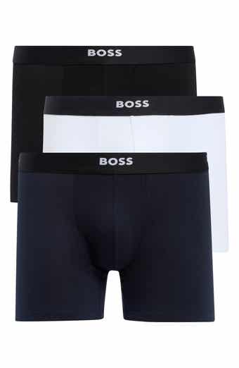 BOSS 3-Pack Cotton Blend Boxer Briefs