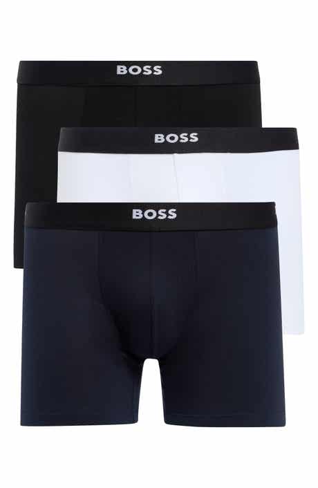BOSS 3-Pack Cotton Blend Boxer Briefs