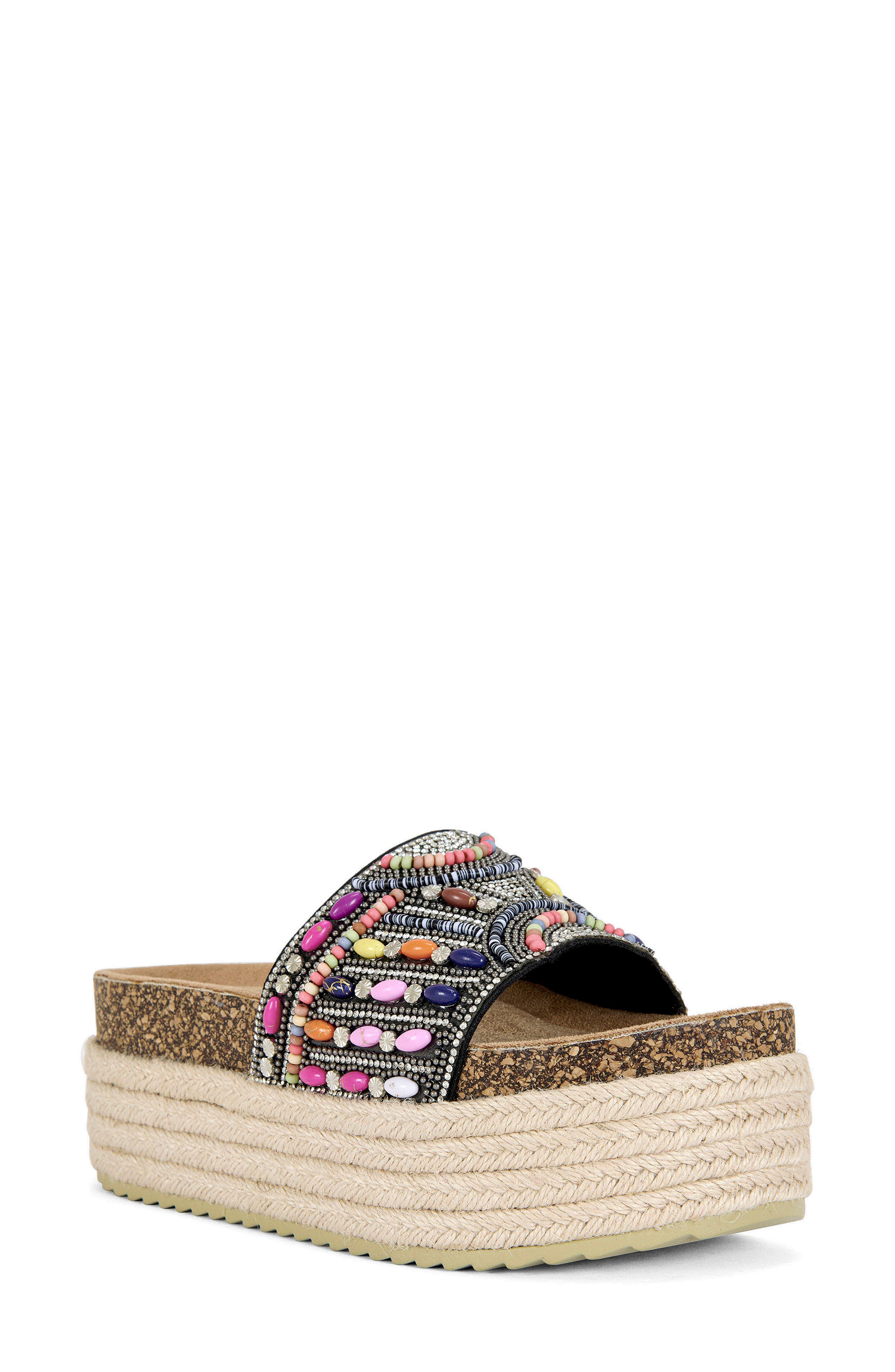 AZALEA WANG Ramana Platform Sandal, Main, color, 