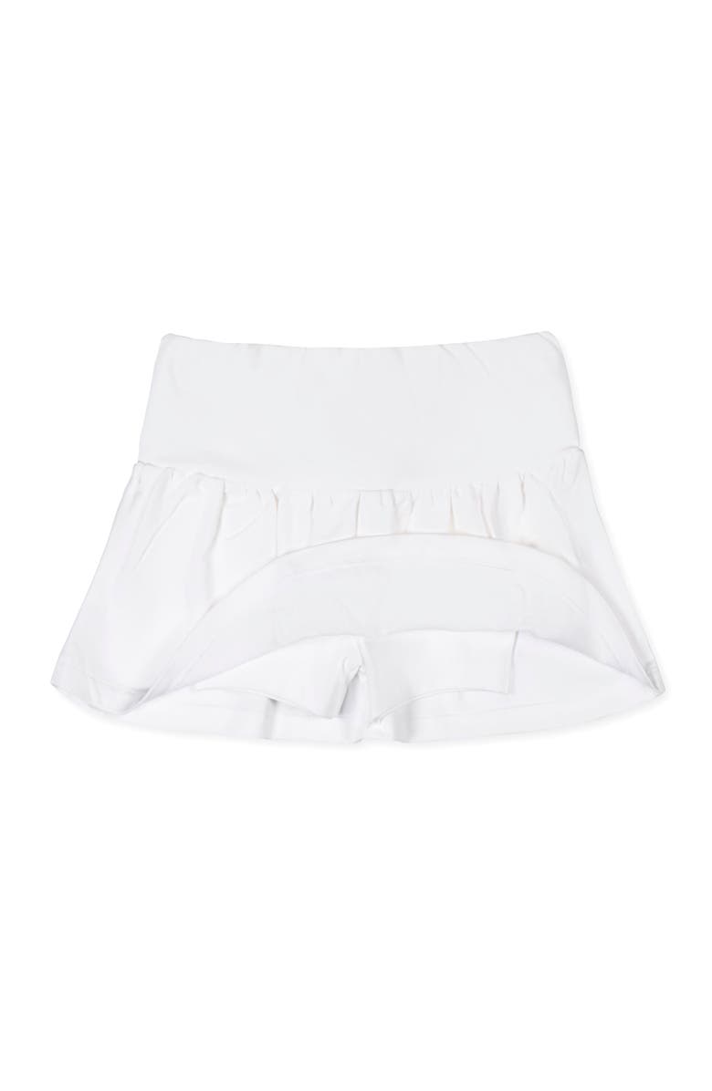 Hope & Henry Kids' Organic French Terry Skort, Alternate, color, White