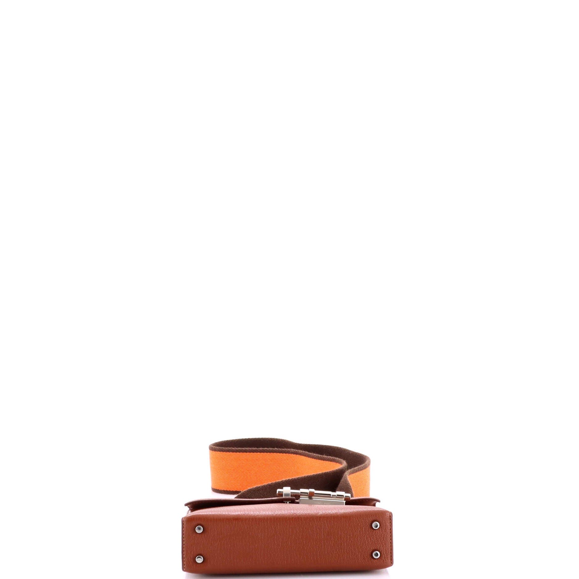Verrou Bag Chevre Mysore and Canvas Mini, Alternate, color, Black
