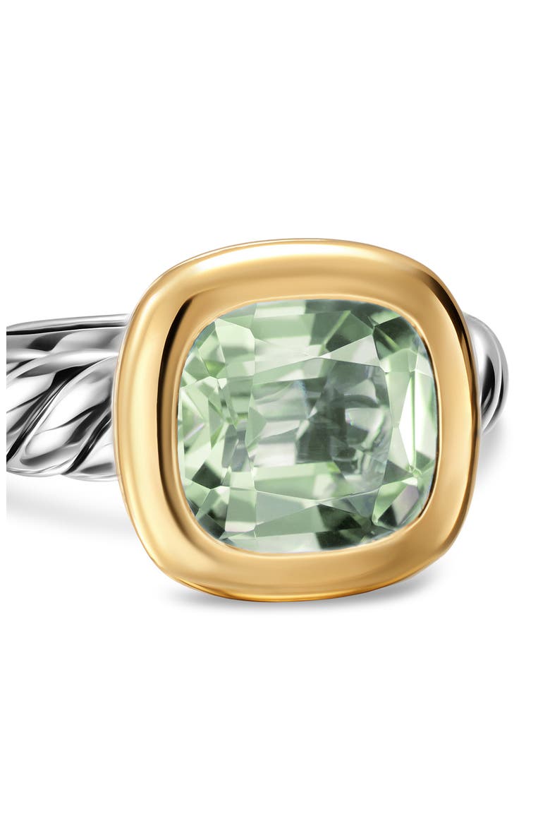 Mercer® Color Stone Ring, 10mm, Alternate, color, PRASIOLITE