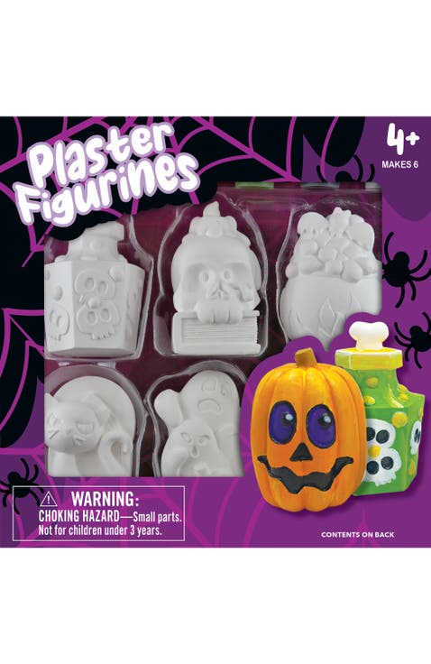 Halloween Plaster Figurine Paint Set