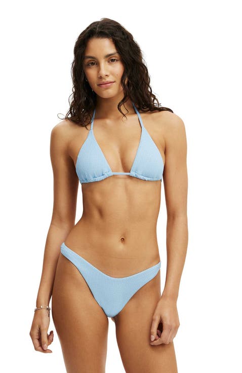 Women's Soft Dip High Side Brazilian Bikini Bottom