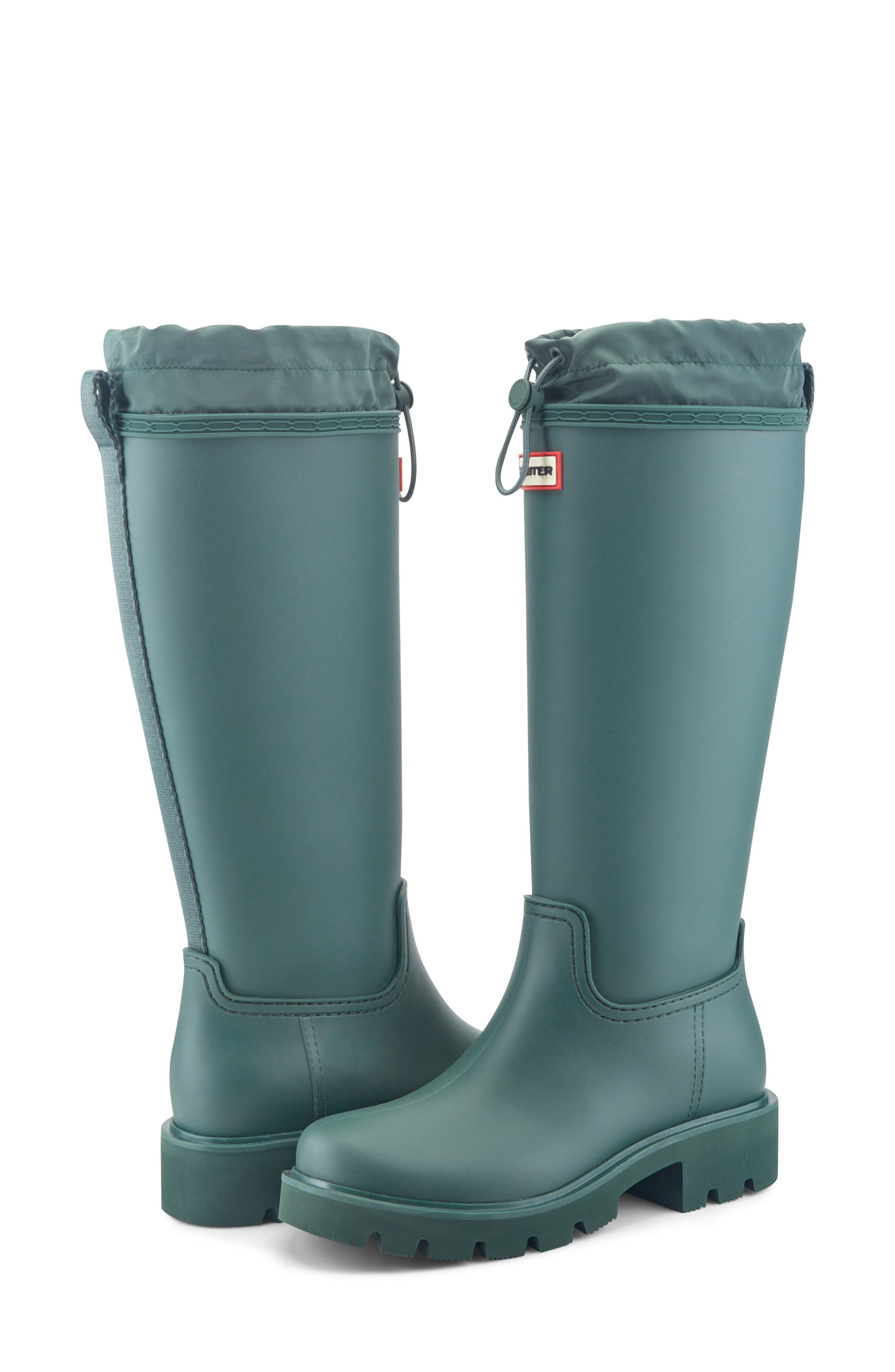 Carson Lug Sole Boot, Alternate, color, DARK GREEN 300