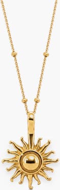 Meideya Lyra Sun Necklace