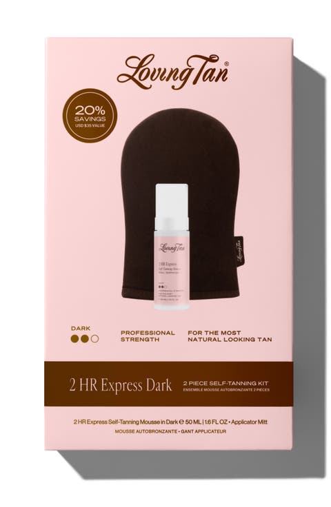 2HR Express Dark Self-Tanning Kit