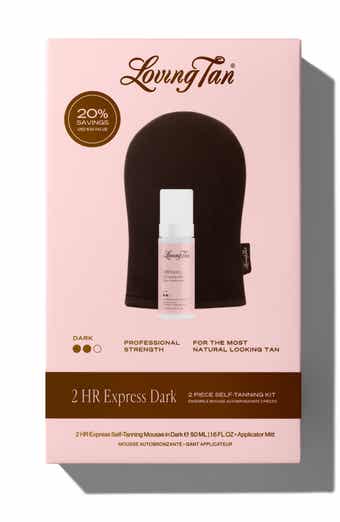 2HR Express Dark Self-Tanning Kit