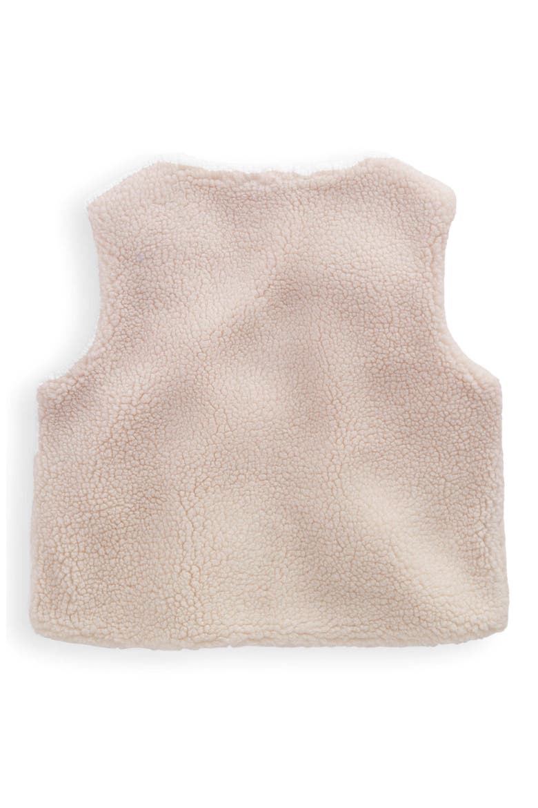 Kids' Fleece Vest, Alternate, color, ECRU