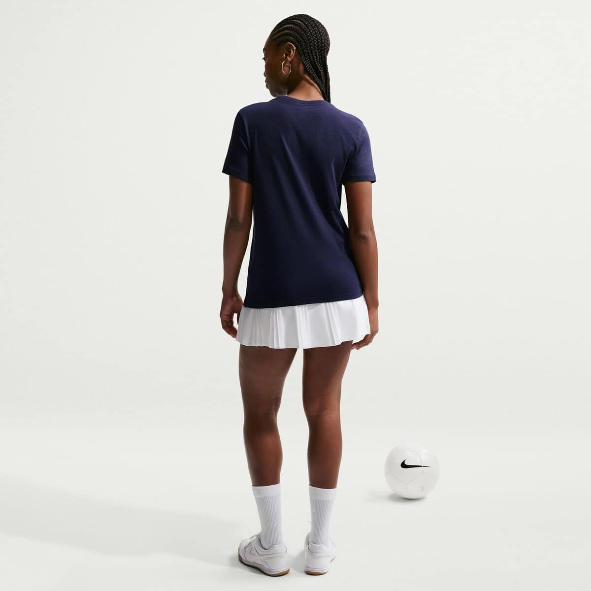 Nike Women's Nike Blue France National Team Crest T-Shirt (Women ...