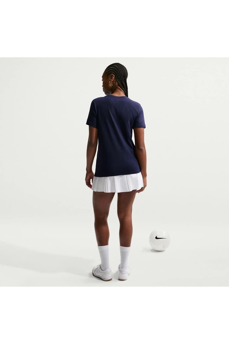 Women's Nike Blue France National Team Crest T-Shirt, Alternate, color, Blue