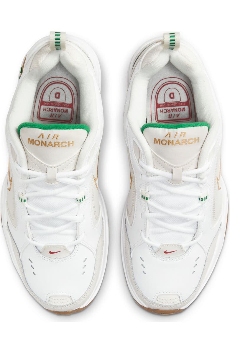 Nike Air Monarch IV Training Sneaker, Alternate, color, White/ Metallic Gold