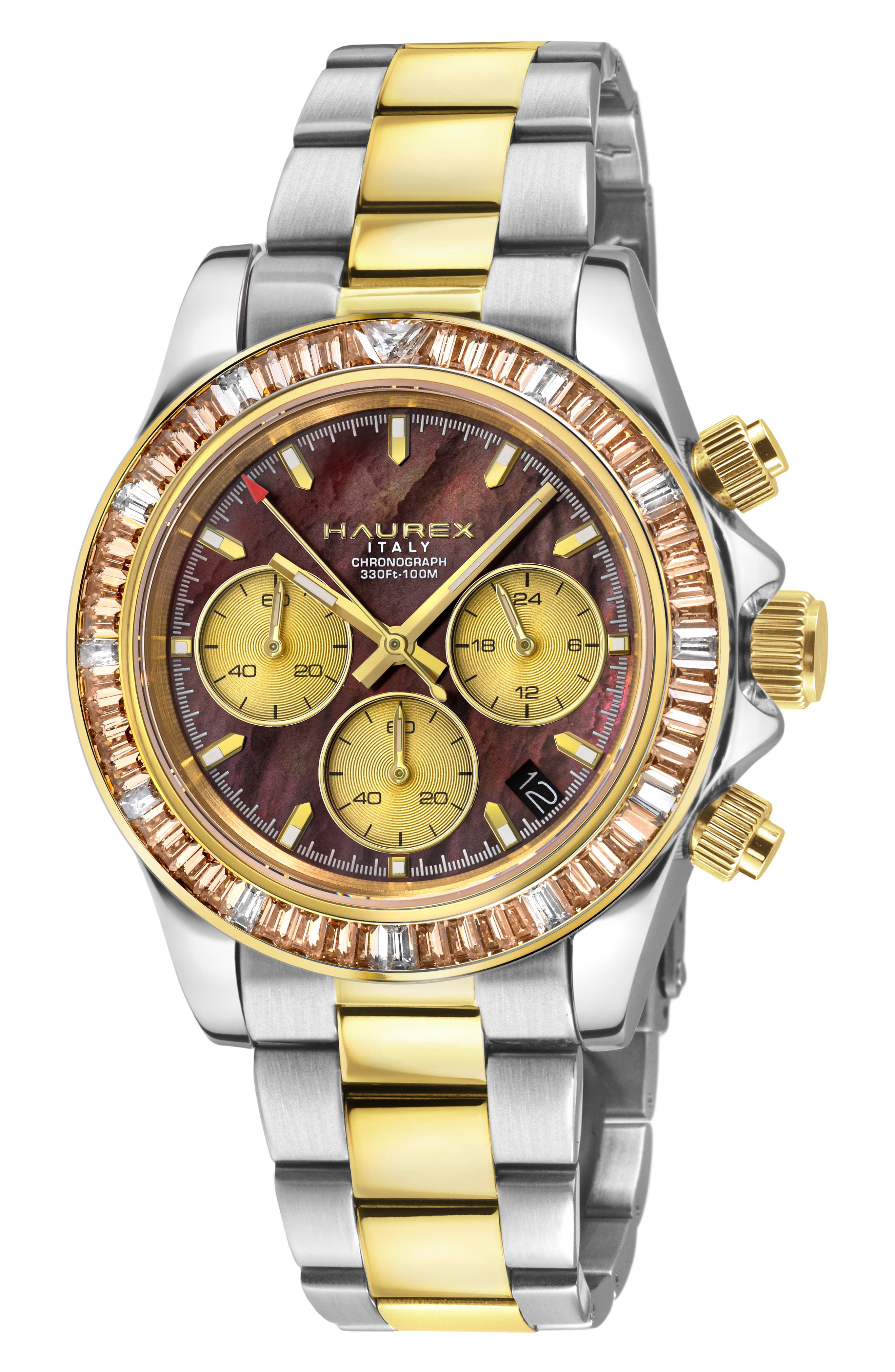 Rallye Chronograph Bracelet Watch, 39.5mm