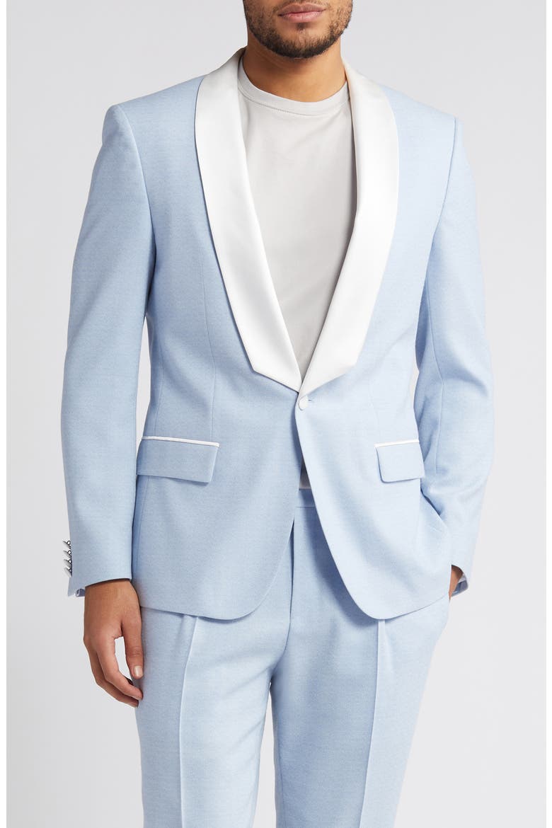 Henry Slim Fit Suit Jacket, Main, color, LIGHT BLUE