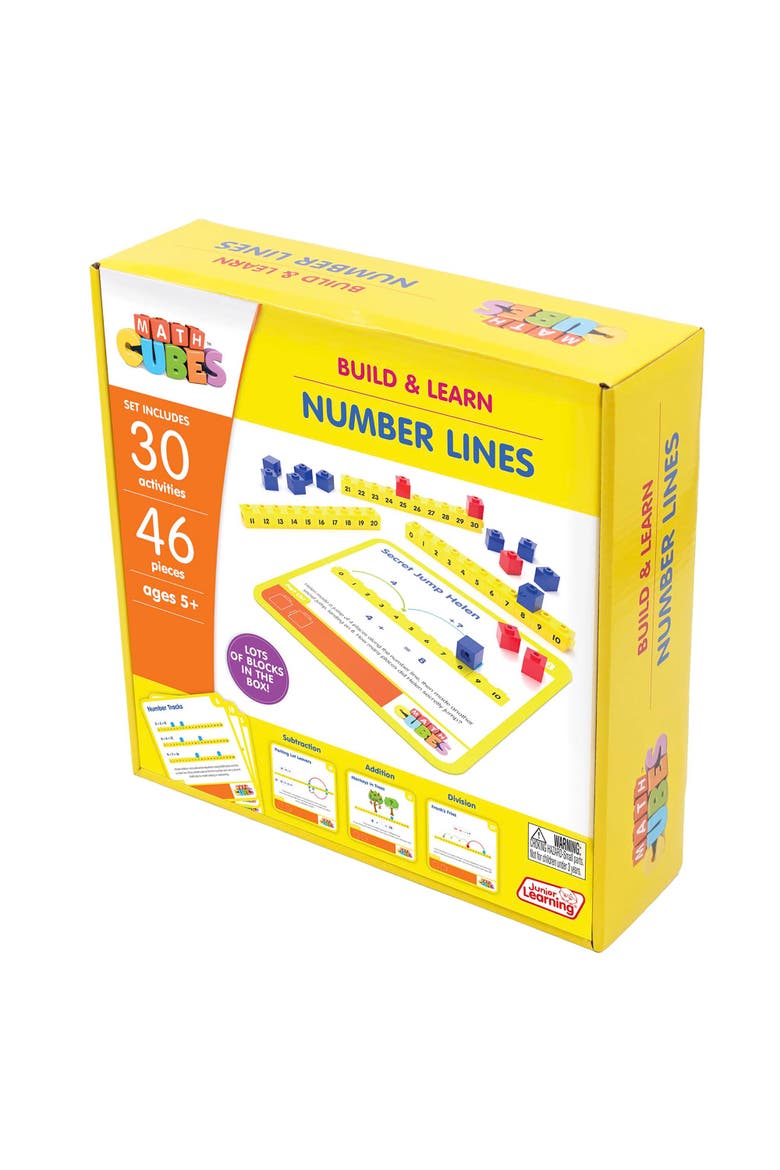 Mathcubes Number Lines 30 Activity Set, Alternate, color, Multicolored