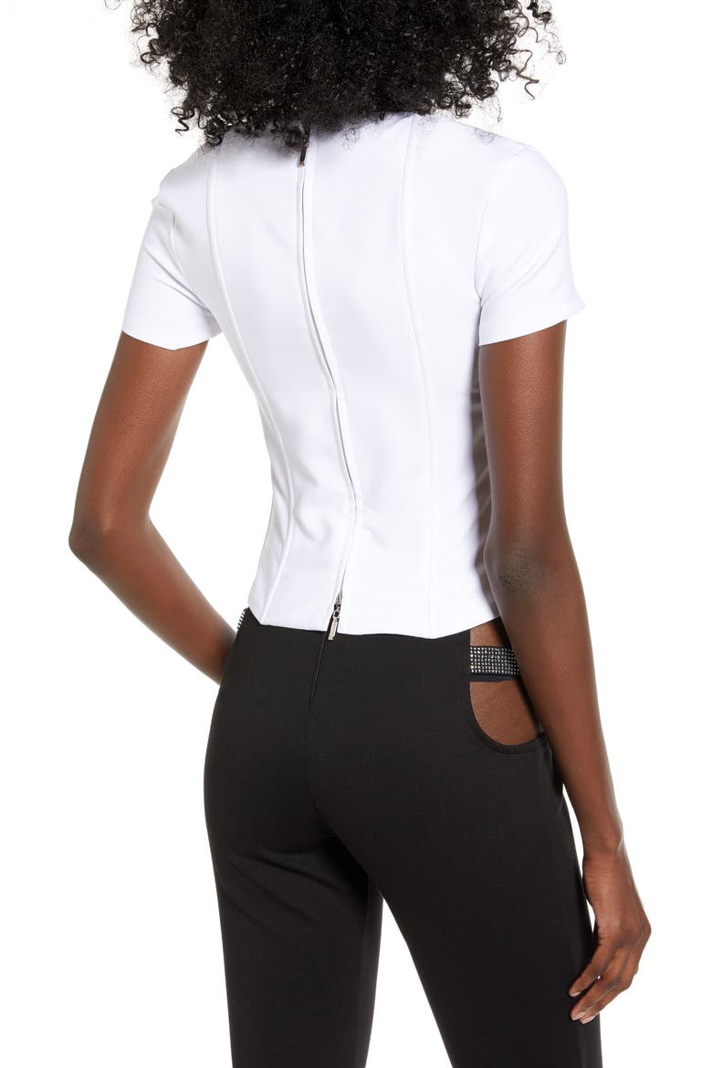 Evita Top, Alternate, color, WHITE