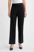 AK ANNE KLEIN Pull On Welt Pocket Wide Leg Pants