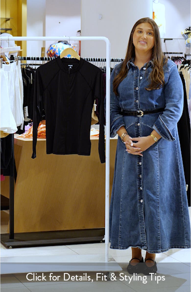 Oao Zip Front Long Sleeve Rashguard, sales video thumbnail