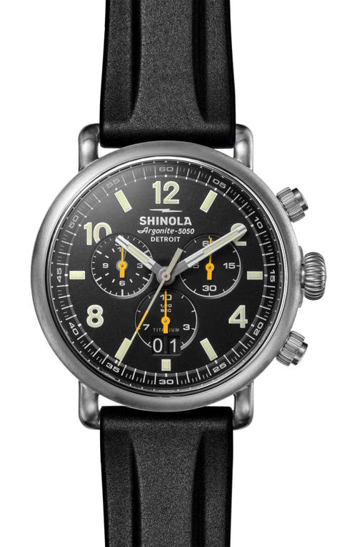 Shinola Runwell Chronograph West Wind Watch Gift Set, 42mm In Gray