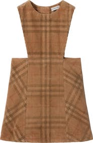Burberry Check Corduroy Dress