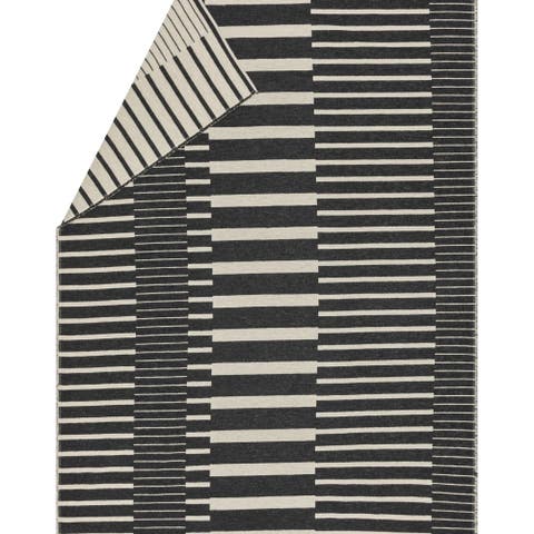 Luca Two-Tone Stripes Throw
