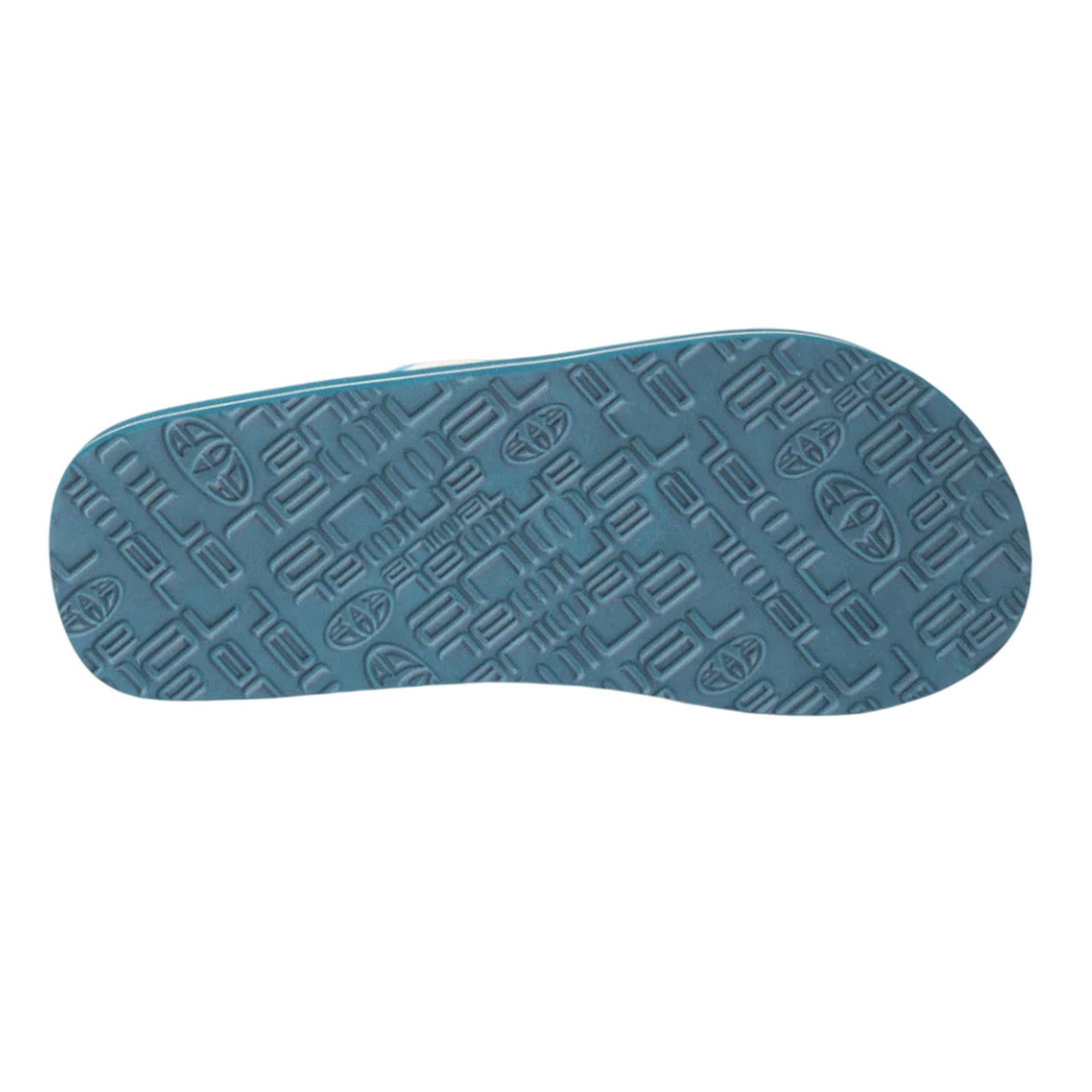 Swish Patterned Flip Flops, Alternate, color, Turquoise