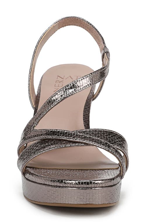 Naturalizer Abby Platform Sandal In Gray