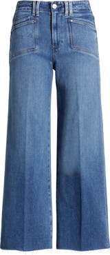 PAIGE Anessa High Waist Wide Leg Jeans