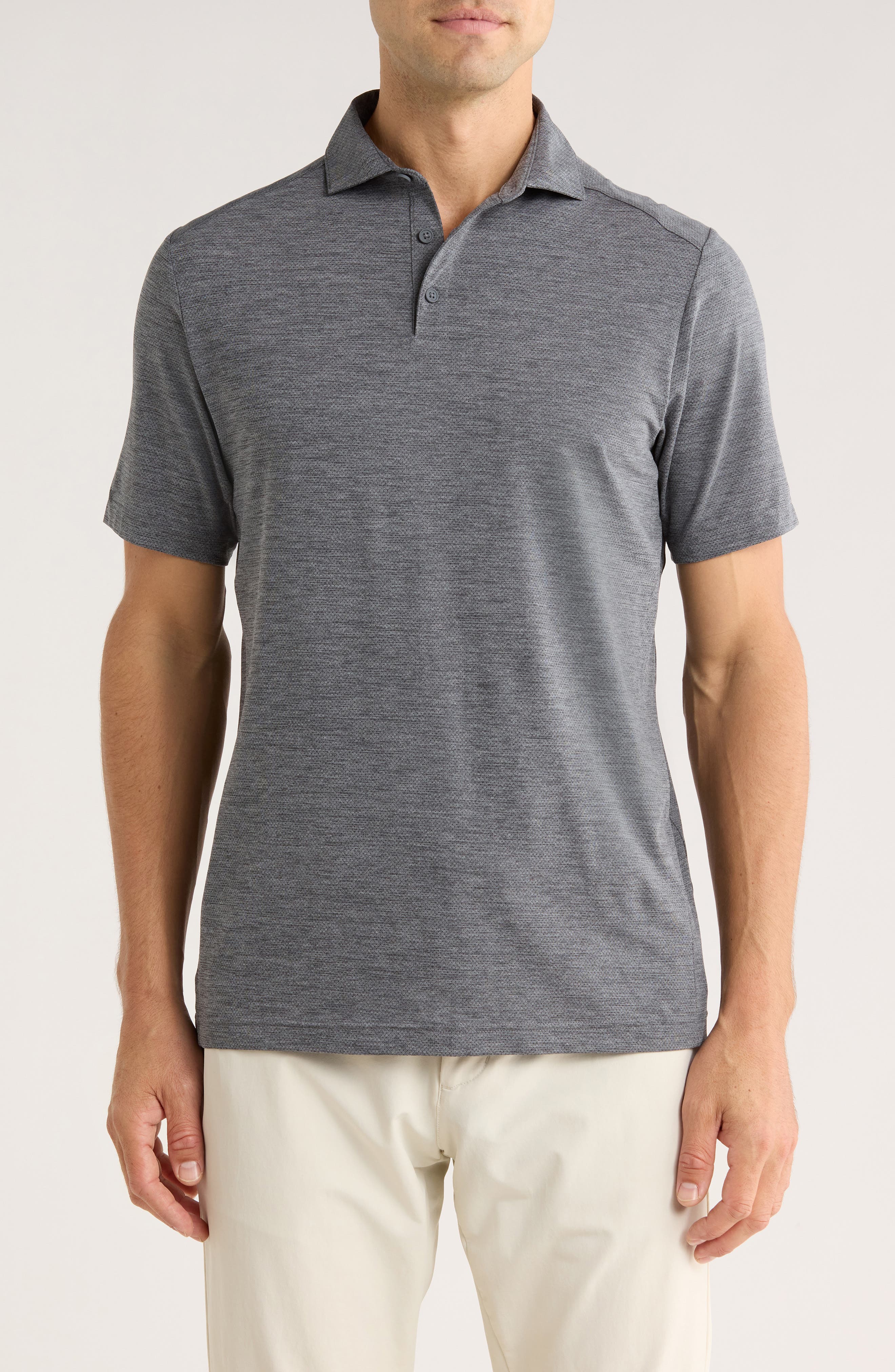 TravisMathew Heater Pro Stretch Knit Polo