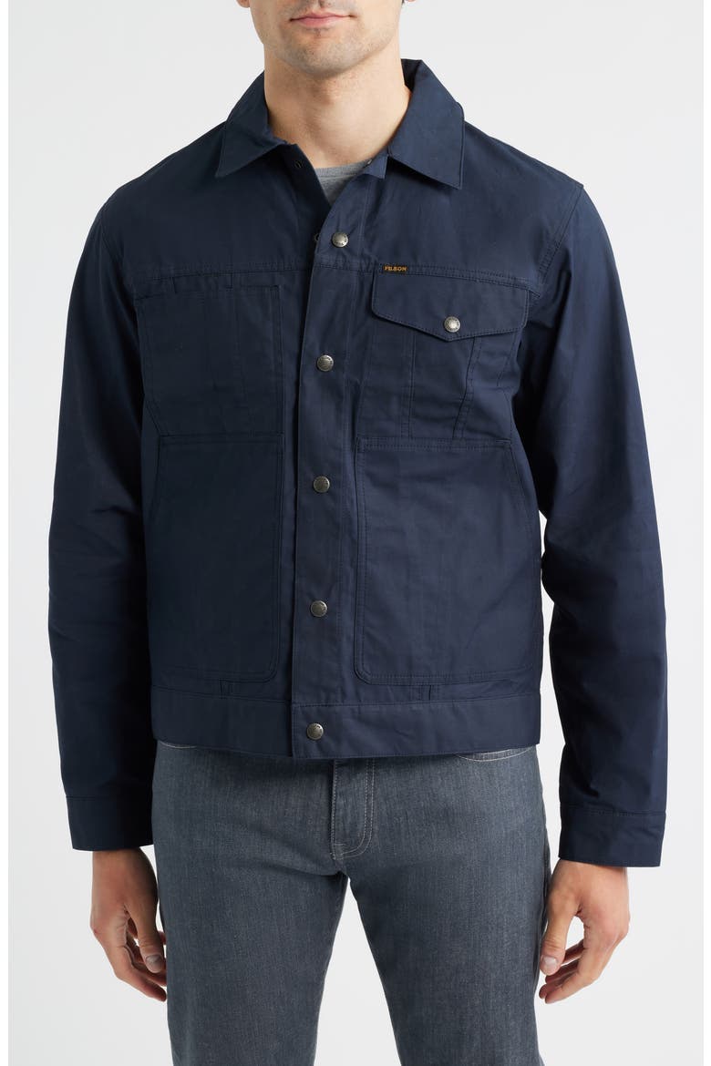Ranger Water Repellent Short Waxed Cotton Cruiser Jacket (Men