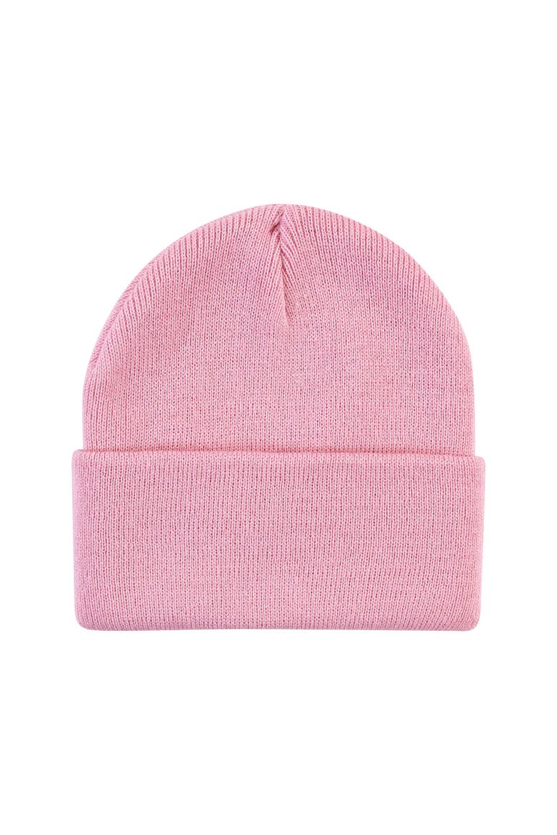 Knit Caps and Cuffed Beanies, Alternate, color, Orchid Pink