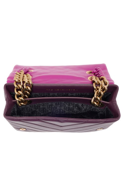 Kurt Geiger London Large Kensington Leather Convertible Shoulder Bag In Pink