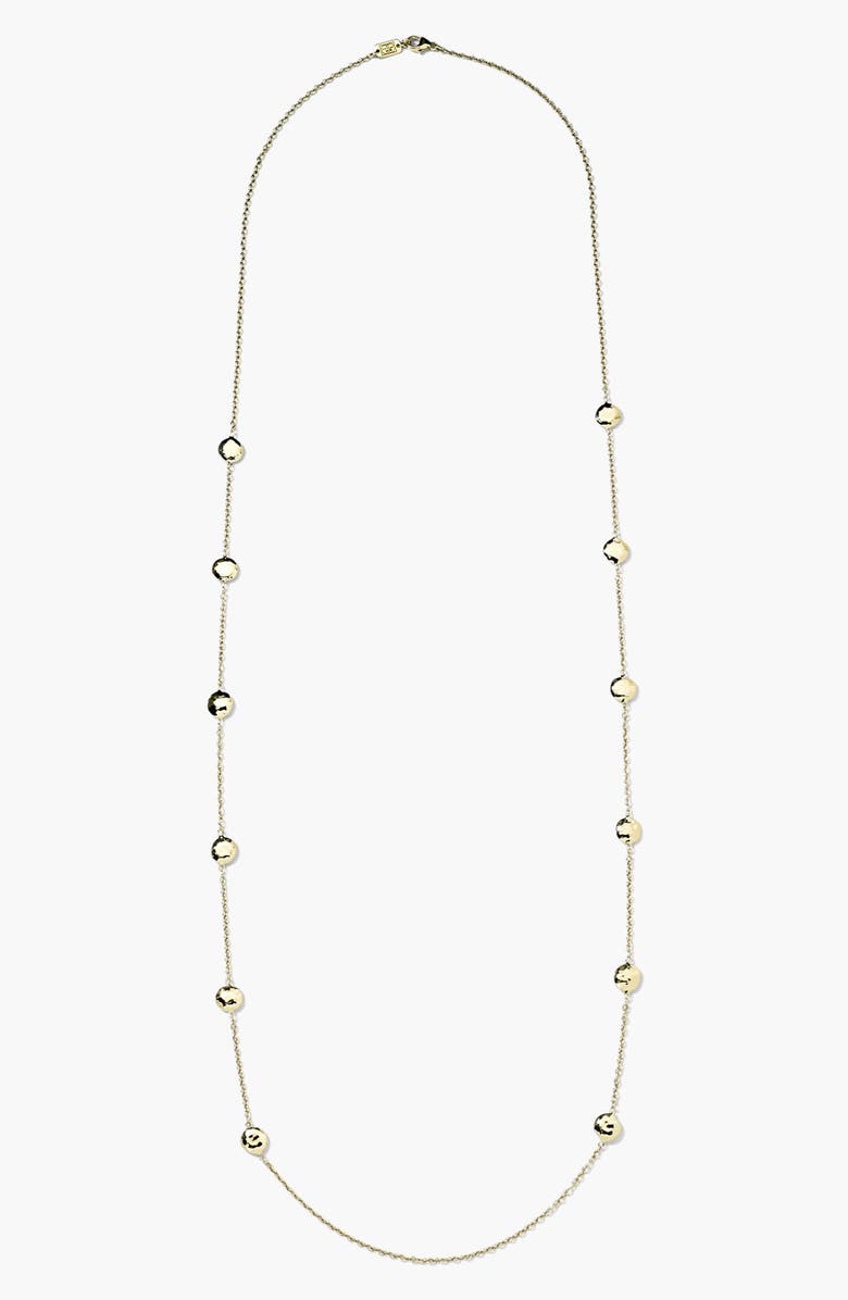 Ippolita Glamazon - Pinball 18K Gold Long Station Necklace, Alternate, color, 