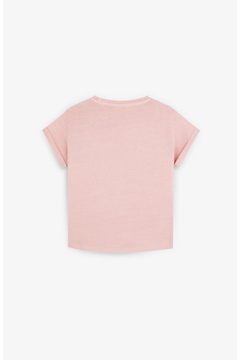 Leoskulltee Girls, Alternate, color, Pink