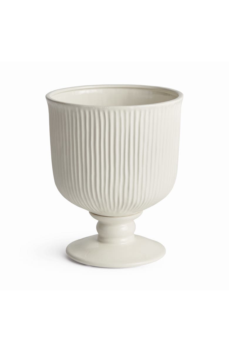Napa Home & Garden Sinclair Footed Urn 11", Main, color, White
