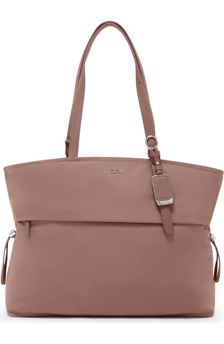 TUMI Voyageur Cam Large Tote Bag, Main, color, Light Mauve