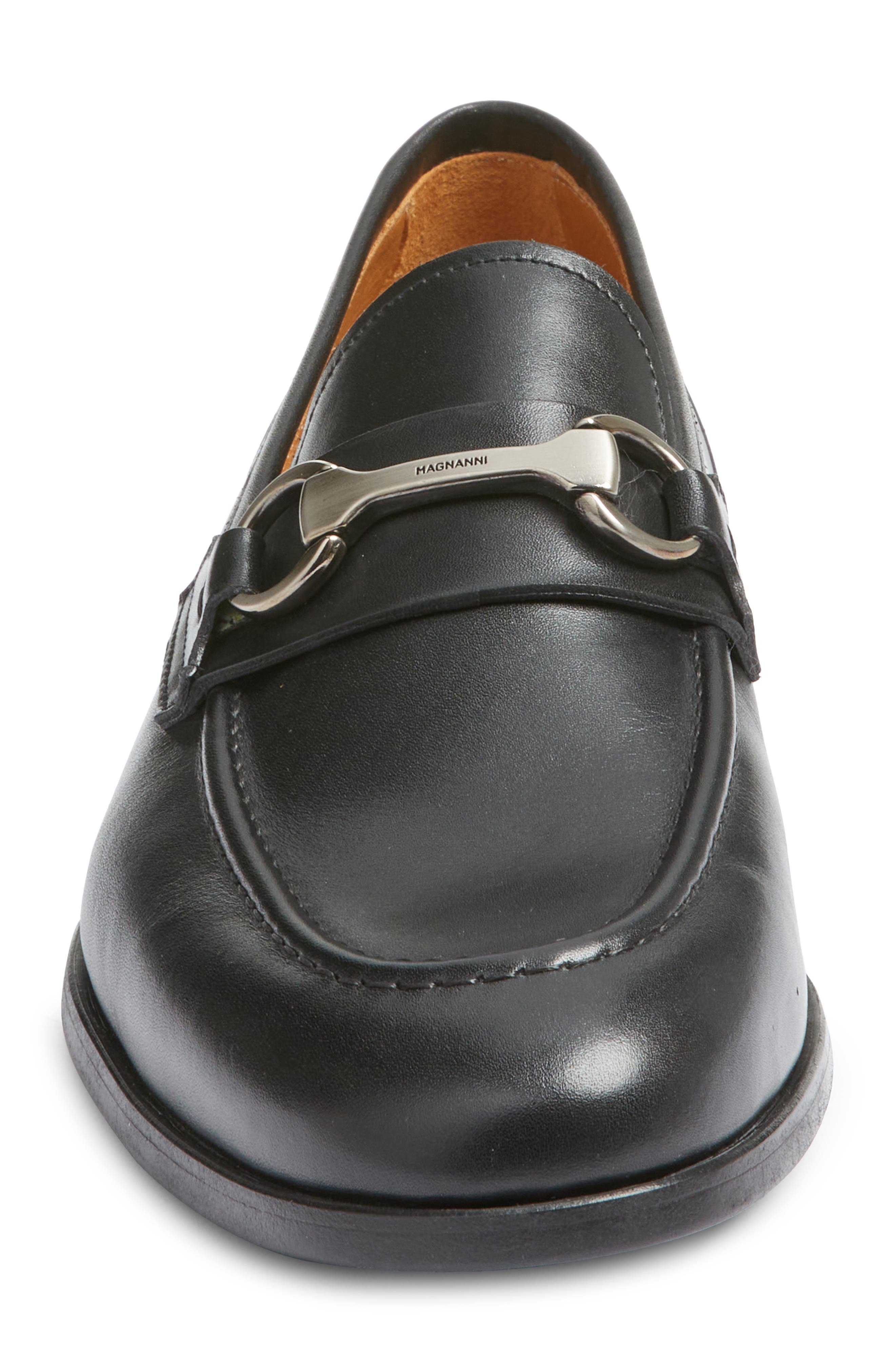 Magnanni Magico Bit Loafer, Alternate, color, Black