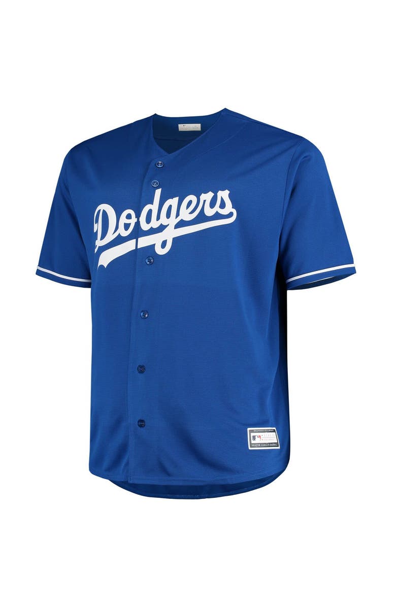 PROFILE Men's Royal Los Angeles Dodgers Big & Tall Replica Alternate Team Jersey, Alternate, color,