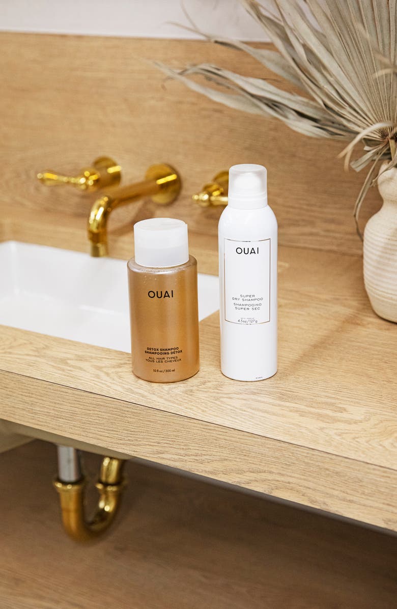 OUAI Super Dry & Detox Shampoo Set $54 Value, Alternate, color, 