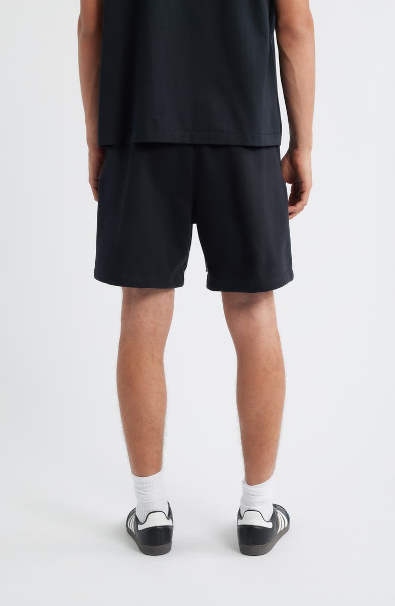Fear of God Essentials Fleece Soccer Shorts, Alternate, color, Jet Black