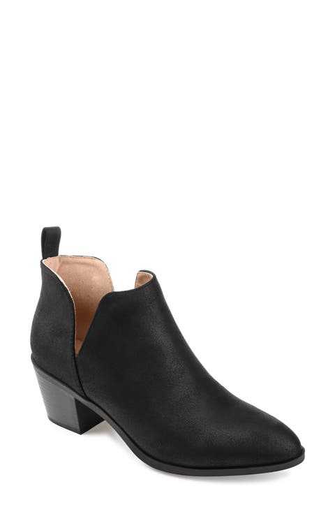 JOURNEE Lola Patterned Ankle Bootie (Women)